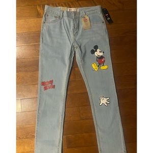 Levis X Mickey Mouse Jeans